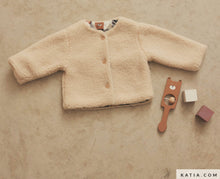 Carica l'immagine nel visualizzatore di Gallery, Tessuto effetto peluche - Katia fabrics