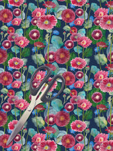 Carica l'immagine nel visualizzatore di Gallery, Tessuto Ecopelle Tessy Fiori piccoli