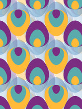 Carica l'immagine nel visualizzatore di Gallery, Tessuto Ecopelle Tessy Coda di pavone